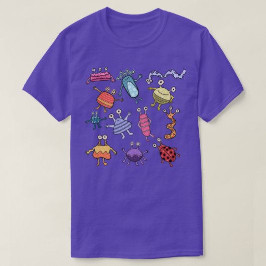 Cute Monters T-shirt (Design voorkant)