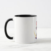 Cute Moon Cat Mug – Magical Kitten on CrescentMoon (Gauche)
