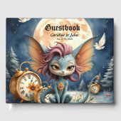 Cute Moonlit Fantasy Creature Gastenboek (Voorkant)
