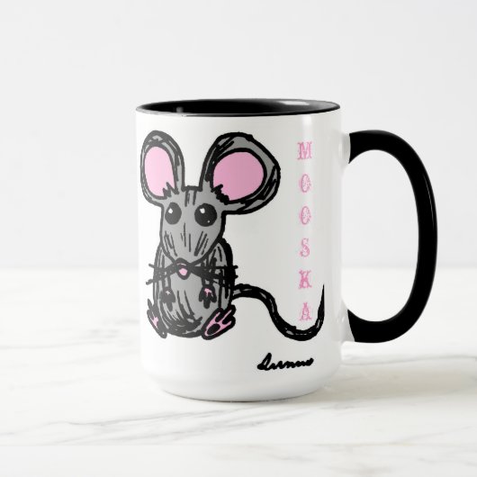 Cute Mooska Mouse Mok (Rechts)