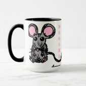 Cute Mooska Mouse Mug (Gauche)