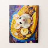 Cute Mosaic Field Souris Vive puzzle de couleur (Vertical)