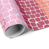 Cute Mosaic Wrapping paper Cadeaupapier (Rol Hoek)