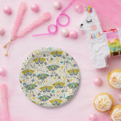 Cute Moth Paper Borden Papieren Bordje (Feest)