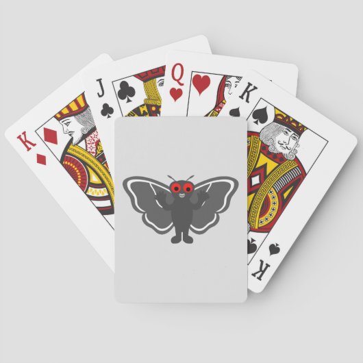 Cute Mothman Speelkaarten (Achterkant)