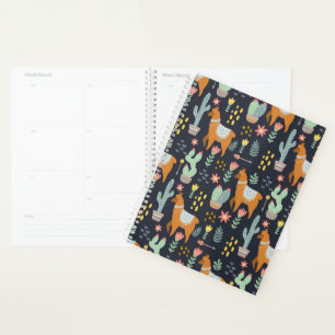 Cute Motif Alpacas