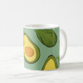 Cute Motif Avocado Mug (Devant droit)