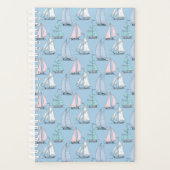 Cute Motif de voilier | Monogramme (Devant)