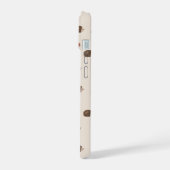 Cute Motif forestier de Hérisson et Champignons (Côté gauche)