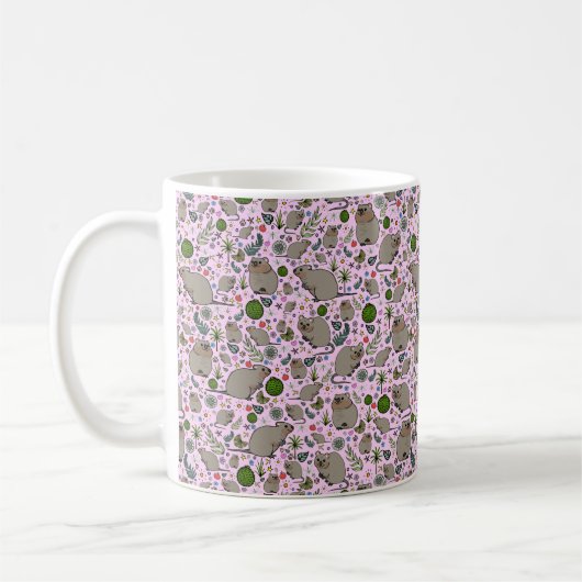 Cute Motif Quokka Mug (Gauche)