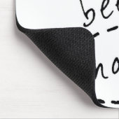 Cute Motivatie Bee Mousepad Muismat (Hoek)