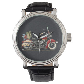 Cute Motorcycle Horloge