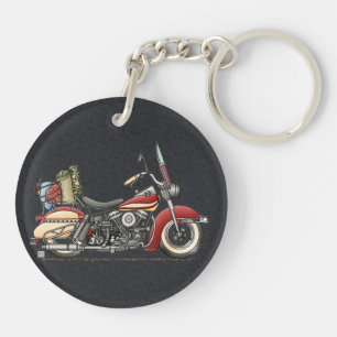 Cute Motorcycle Sleutelhanger