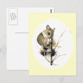 Cute Mouse Briefkaart (Voorkant / Achterkant)
