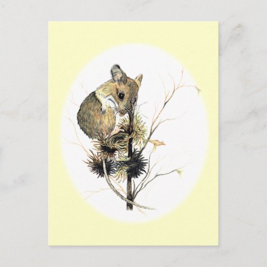 Cute Mouse Briefkaart (Voorkant)