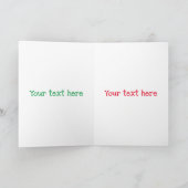 Cute mouse bruiloft cartoon illustratie kaart (Binnen)