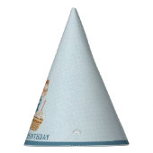 Cute Mouse First Birthday Party Pet Feesthoedjes (Rechts)