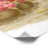 Cute mouse in Parijs Poster (Hoek)