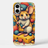 Cute Mouse iPhone / iPad case (Achterkant)