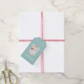 Cute Mouse Kids Birthday Party Cadeaulabel (Met Touw)