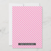 Cute Mouse Kids Birthday Party Invitation Kaart (Achterkant)