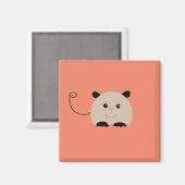 Cute Mouse Magnet geïllustreerd Magneet (Voorkant / Achterkant)