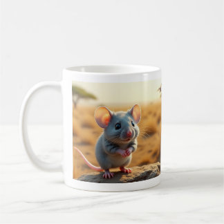 Cute Mouse Mug – Adorable Ceramic Coffee Cup  Koffiemok