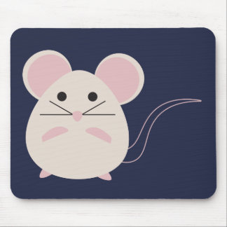 Cute Mouse op Muismat