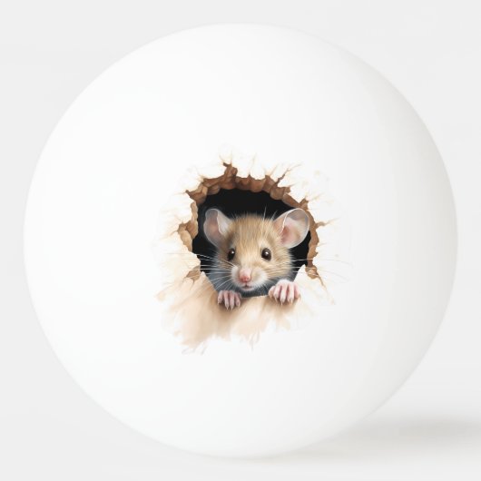 Cute Mouse Pingpongballen (Achterkant)