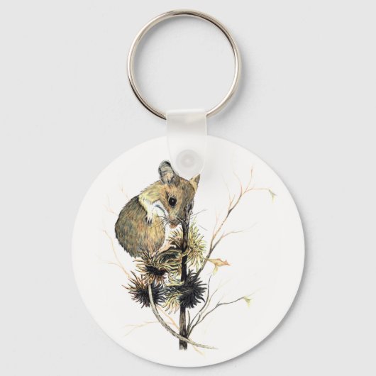 Cute Mouse Sleutelhanger (Voorkant)