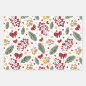 Cute Mouse Thed Kerstmis Pattern Inpakpapier Vel (Voorkant 2)