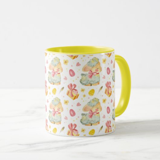Cute mouton Mug (Devant droit)
