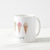 Cute Mug de café italien (Devant droit)