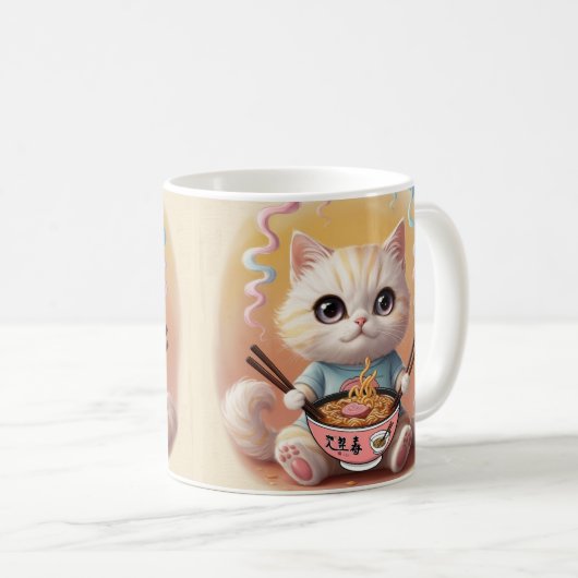 Cute Mug de chat (Devant droit)