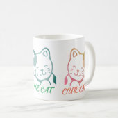 Cute Mug de chat (Devant droit)