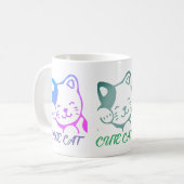 Cute Mug de chat (Devant gauche)