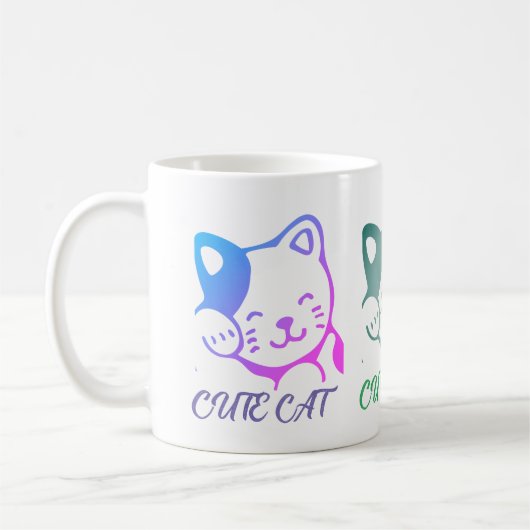 Cute Mug de chat (Gauche)