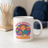 Cute Mug De Retour À L'École; Parent Fabriquant Le