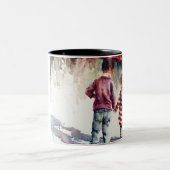 CUTE MUG DESIGN DE FRÈRE ET SOEUR (Centre)