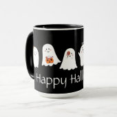 Cute Mug Fantôme Halloween (Devant gauche)