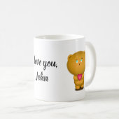 Cute Mug personnalisable avec un dessin à la main (Devant droit)