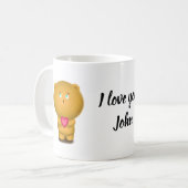 Cute Mug personnalisable avec un dessin à la main (Devant gauche)