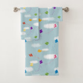 Cute Multicolore Flying Kites Enfants (En situation)