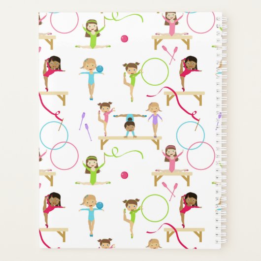 Cute Multicolore Gymnastique Enfants fille annuel (Dos)