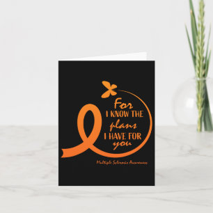Cute Multiple Sclerose Awareness Gift Christelijk Kaart