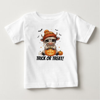 Cute Mummy Hoogland Koe Kids Halloween T-shirt