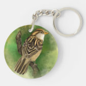 Cute Mus Sleutelhanger (Achterkant)
