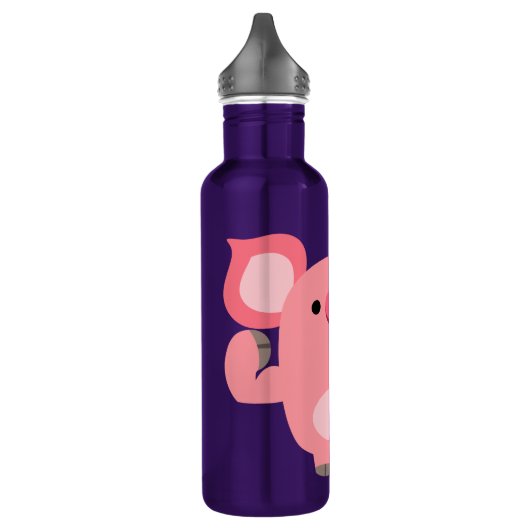 Cute Muscled Cartoon Pig Waterfles (Links)