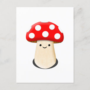Cute Mushroom Briefkaart