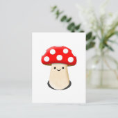 Cute Mushroom Briefkaart (Staand voorkant)